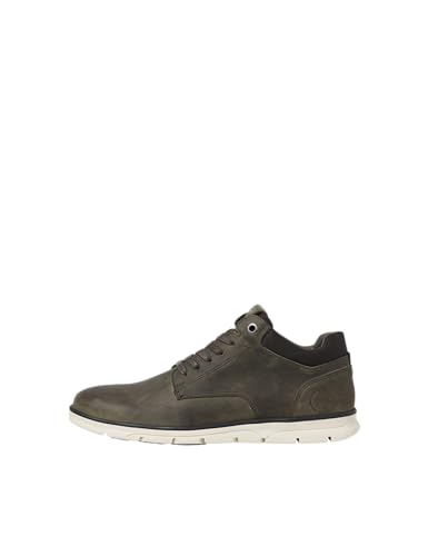JACK & JONES JFWGLENDALE LEATHER BOOT von JACK & JONES