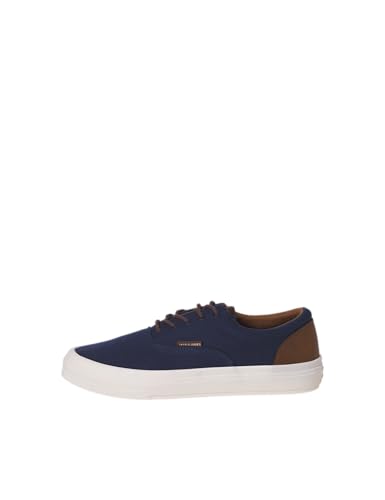 JACK&JONES Herren JFWISLINGTON Canvas Sneaker, Navy Blazer, 40 EU von JACK & JONES