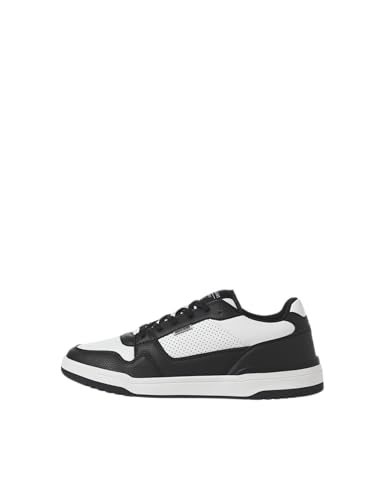 JACK & JONES Herren Jfwlondon Pu Noos Sneaker 12254003 ,Anthracite Detail Perf ,43 EU von JACK & JONES