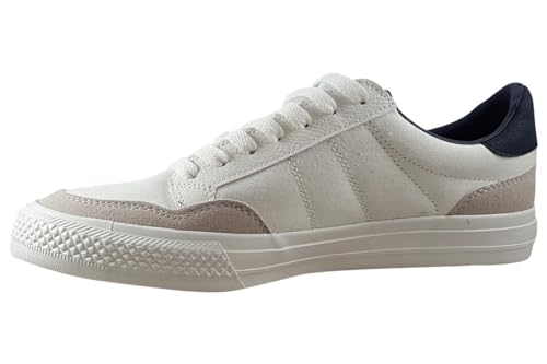 JACK&JONES Herren JFWMORDEN Combo Navy NOOS Sneaker, Bright White/Detail:Amazon, 45 EU von JACK & JONES