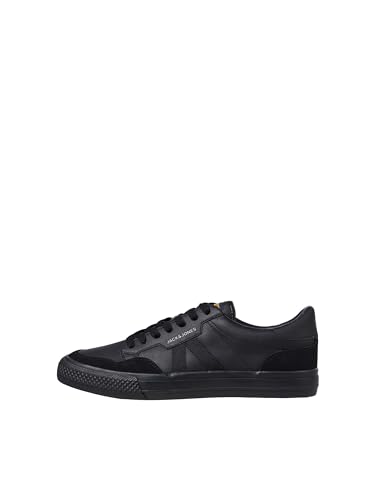 JACK&JONES Herren JFWMORDEN PU Combo 2.5 Sneaker, Anthracite, 42 EU von JACK & JONES