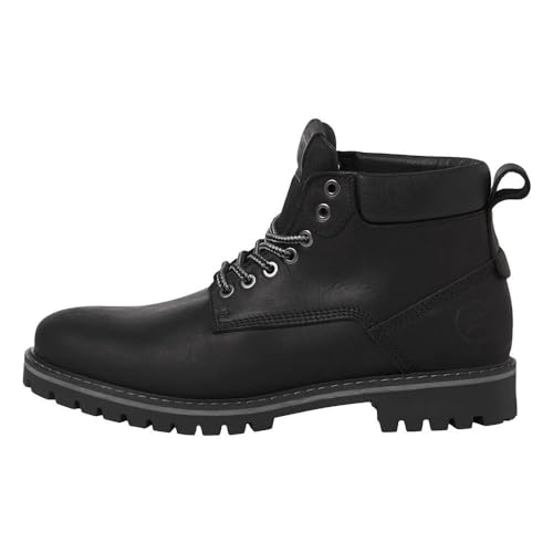JACK & JONES JFWQUEENSWAY LEATHER BOOT SN von JACK & JONES