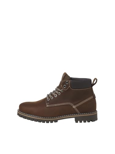 JACK & JONES JFWQUEENSWAY LEATHER BOOT SN von JACK & JONES