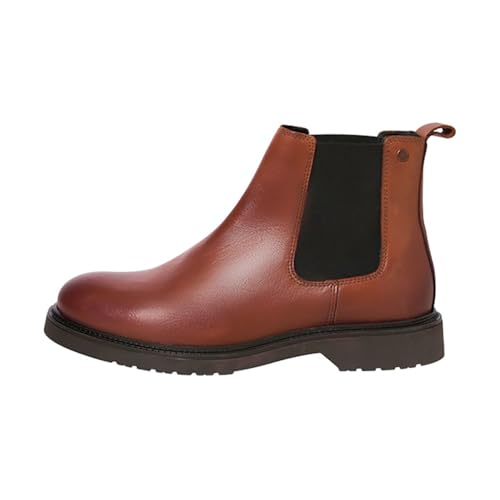 JACK & JONES Jfwvauxhall Leather Chelsea Boot Sn von JACK & JONES