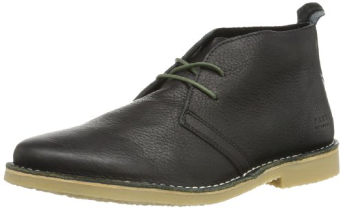 JACK & JONES Herren JJ GOBI Leather PRM Desert Boots, Schwarz (Black) von JACK & JONES