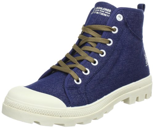 JACK & JONES Herren JJ London Desert Boots, Blau (Navy Blue), 44 von JACK & JONES