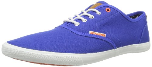 JACK & JONES Herren JJ Spider JI ORG Hausschuhe, Blau (Bright Cobalt), 42 von JACK & JONES