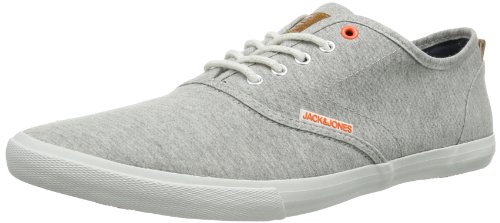 JACK & JONES Herren JJ Spider JI ORG Hausschuhe, Grau (Light Grey Melange) von JACK & JONES