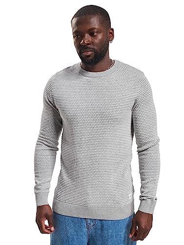 JACK & JONES Male Strickpullover mit Rundhals Einfarbig Strickpullover mit Rundhals von JACK & JONES