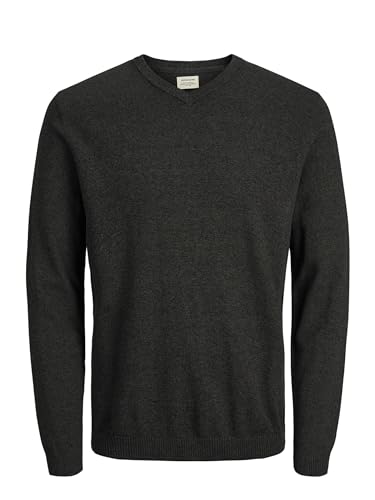 JACK & JONES Male Strickpullover Einfarbig Strickpullover von JACK & JONES
