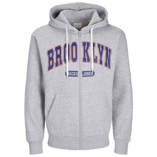 JACK & JONES JJEBRADLEY Varsity Sweat Zip Hood STYD von JACK & JONES