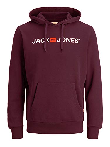 JACK & JONES Herren JJECORP Old Logo Sweat Hood, Port Royale/REG FIT, M von JACK & JONES