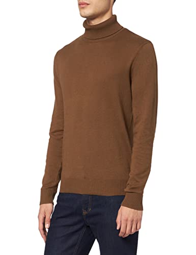 JACK & JONES Herren Jjeemil Knit Roll Neck Noos Rollkragenpullover, Desert Palm, L von JACK & JONES