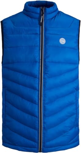 JACK&JONES Herren JJEHERO Bodywarmer Collar NOOS Weste, Sailor Blue, M von JACK & JONES