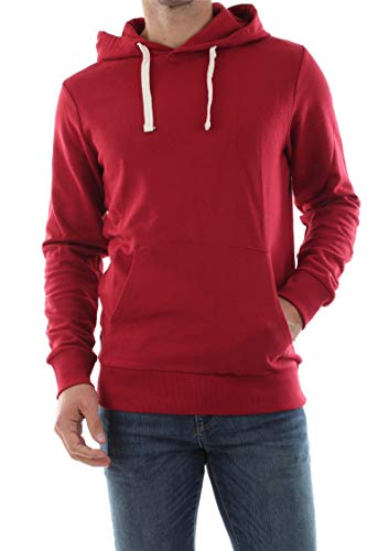 Jack & Jones Herren JJEHOLMEN Sweat Hood NOOS Kapuzenpullover, Rio Red, Large von JACK & JONES