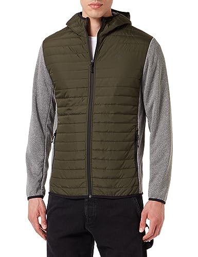 JACK & JONES Herren JjemGewatteerde Noos Jacke 12182242 ,Rosin/Detail:grey Melange Sleeve ,L von JACK & JONES