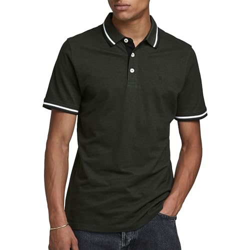 JACK & JONES Male Poloshirt Einfarbig Poloshirt von JACK & JONES
