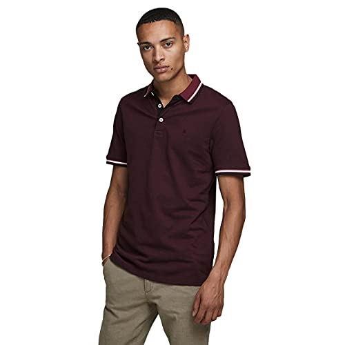 JACK & JONES Male Poloshirt Einfarbig Poloshirt von JACK & JONES