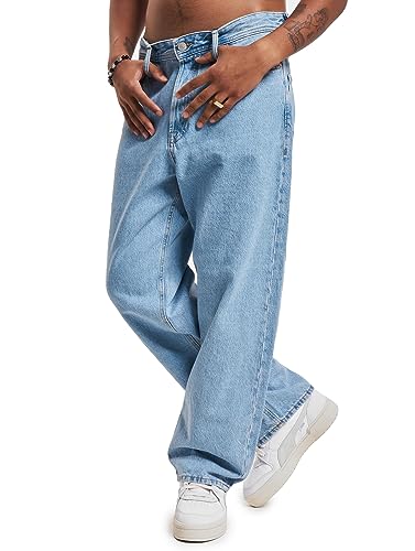 JACK & JONES Herren Jeans JJIALEX JJORIGINAL SBD 304 - Baggy Fit - Blue Denim, Größe:31W / 32L, Farbvariante:Blue Denim 12236082 von JACK & JONES