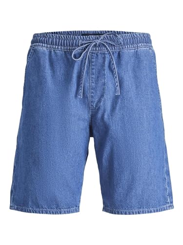 JACK&JONES Herren JJICHRIS JJEVAN Chino CJ 422 Shorts, Blue Denim, S von JACK & JONES