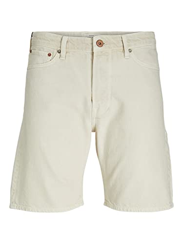 JACK & JONES Herren JJICHRIS JJORIGINAL MF 392 SN 5-Pocket Style Shorts, Ecru, XXL von JACK & JONES