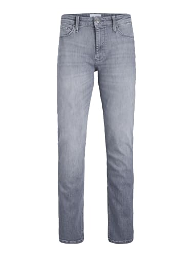 JACK & JONES Herren JJICLARK JJEVAN JOS 498 LID NOOS Jeanshose, Grey Denim, 28W x 32L von JACK & JONES