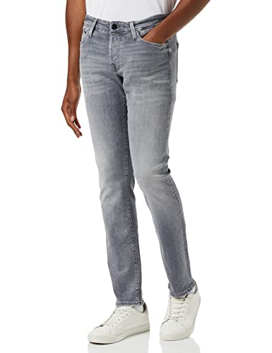 JACK & JONES Herren Jjiglenn Jjicon Jj 257 50sps Noos Slim Jeans, Grey Denim, 30W / 30L EU von JACK & JONES