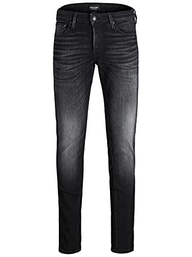 JACK & JONES Herren Jjiglenn Jjicon Jj 557 50sps Noos Jeans, Black Denim, 32W 32L EU von JACK & JONES