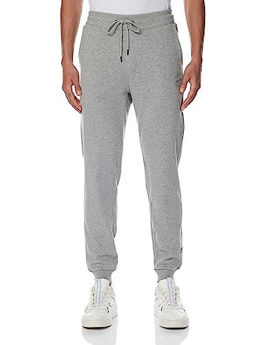 JACK & JONES Herren Jogginghose JPSTGORDON - Slim Fit - Plussize - Baumwolle, Größe:42, Farbe:Light Grey Melange 12172084 von JACK & JONES