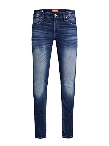 JACK & JONES NOS Herren JJILIAM JJORG JOS 114 50SPS LID NOOS Slim Jeans, per Pack Blau (Blue Denim Blue Denim), W31/L32 (Herstellergröße: 31) von JACK & JONES