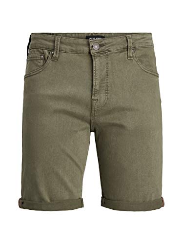 JACK & JONES Herren Jjirick Jjicon Ama Shorts, Dusty Olive, S EU von JACK & JONES