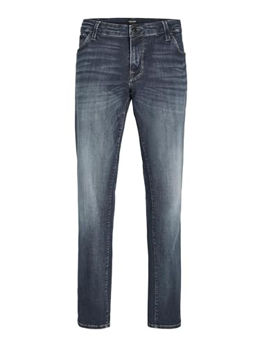 JACK & JONES Herren Jjitim Jjicon Jj 057 50sps Plus Noos Slim Jeans, Blau (Blue Denim Blue Denim), 54W / 32L EU von JACK & JONES
