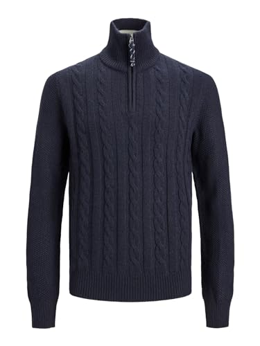 JACK & JONES JJJEFFRY Knit Turtle Zip von JACK & JONES