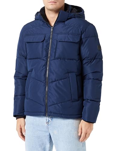 JACK&JONES Herren JJMASON Puffer Jacket SN Jacke, Navy Blazer, L von JACK & JONES