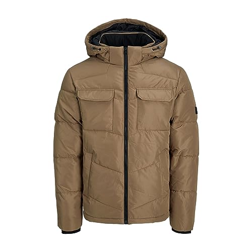 JACK&JONES Herren JJMASON Puffer Jacket SN Steppjacke, Grün, XXL von JACK & JONES