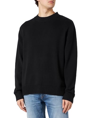 JACK & JONES Herren JORCASABLANCA Knit Crew Neck Strickpullover, Schwarz,XS von JACK & JONES