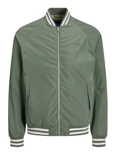 JACK & JONES Herren Bomberjacke JORLUCCA Bomber Jacket 12252963,Laurel Wreath,XS von JACK & JONES