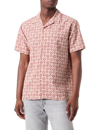 JACK & JONES Herren JORLUKE Seersucker Resort Shirt SS LN Kurzarmhemd 12255206,Maple Syrup,XS JACK & JONES Herren JORLUKE Seersucker Resort Shirt SS LN Kurzarmhemd 12255206,Maple Syrup,XS von JACK & JONES