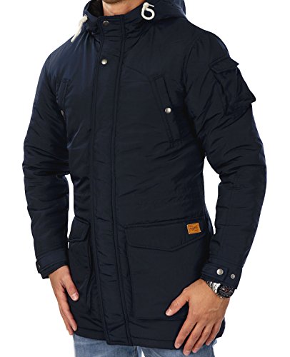 JACK & JONES Herren Parka Jacke JORSNOW Jacket PRE - AUT, Gr. Large, Blau (Navy Blazer Navy Blazer) von JACK & JONES