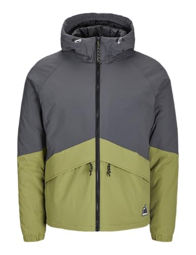 JACK&JONES Herren JORTIMON Jacket Jacke, Iguana/Detail:Blocking, XS von JACK & JONES