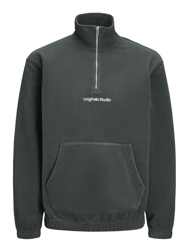 JACK & JONES JORVESTERBRO Fleece Quarter Zip NOOS von JACK & JONES