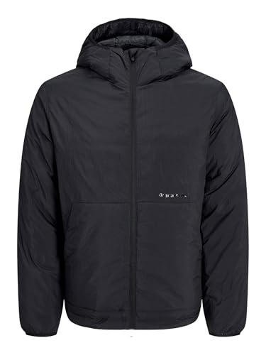 JACK & JONES Herren Shell-Jacke JORVESTERBRO Insulated Hood Jacket SN 12252917,Schwarz,XS JACK & JONES Herren Shell-Jacke JORVESTERBRO Insulated Hood Jacket SN 12252917,Schwarz,XS von JACK & JONES