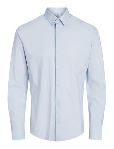 JACK&JONES Herren JPRBLAACTIVE Stretch Shirt L/S SN Freizeithemd, Chambray Blue/Stripes:Slim FIT, Small JACK&JONES Herren JPRBLAACTIVE Stretch Shirt L/S SN Freizeithemd, Chambray Blue/Stripes:Slim FIT, Small von JACK & JONES