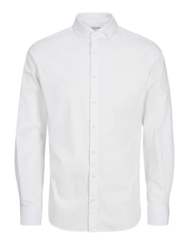 JACK & JONES JPRBLAJAXON Stretch Shirt L/S NOOS, Weiß,XS JACK & JONES JPRBLAJAXON Stretch Shirt L/S NOOS, Weiß,XS von JACK & JONES