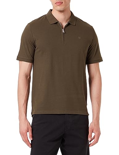 JACK & JONES Herren JPRBLASCOTT Zip SS Polo SN Poloshirt, Grape Leaf, L von JACK & JONES