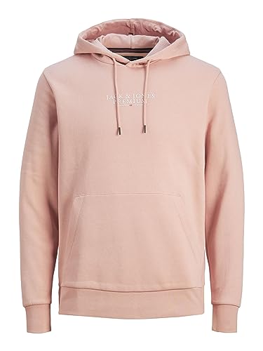 JACK & JONES Herren Jprbluarchie Sweat Hood Noos Kapuzenpullover, Misty Rose, XXL von JACK & JONES