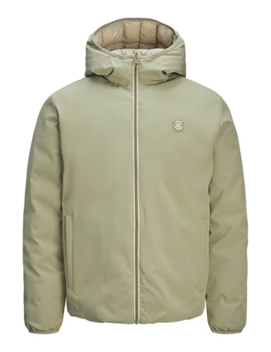 JACK&JONES Herren JPRBLUBROOK Reversible Jacket Steppjacke, Overland Trek, XS von JACK & JONES