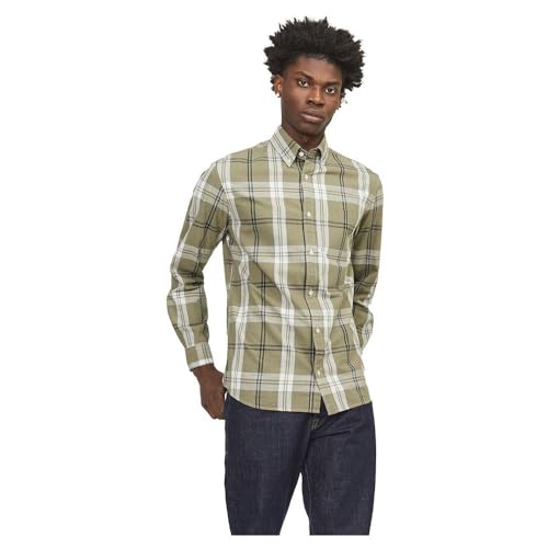 JPRBLUBROOK SLUB Check Shirt L/S von JACK & JONES