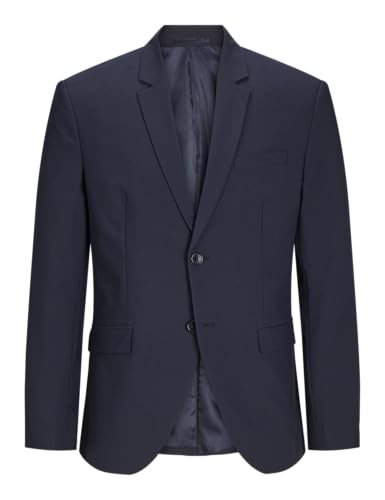 JACK&JONES Herren JPRBUSHWICK Harry Blazer Slim Anzugjacke, Dark Navy/Fit:Slim FIT, 46 von JACK & JONES