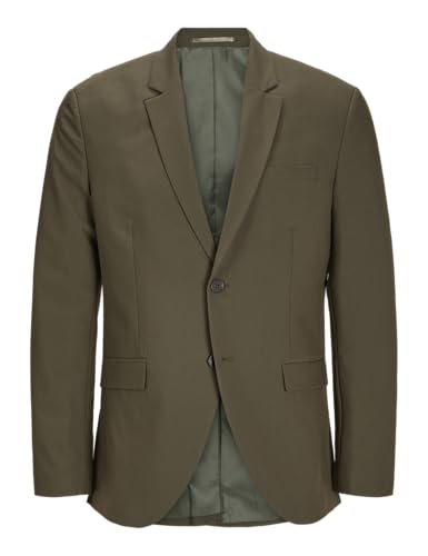 JACK&JONES Herren JPRBUSHWICK Harry Blazer Slim Anzugjacke, Peat/Fit:Slim FIT, 56 von JACK & JONES